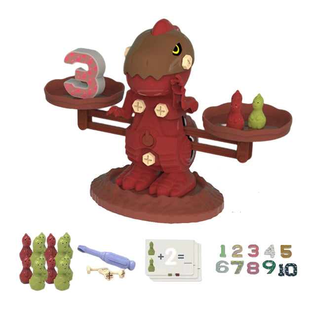 Dinosaur Balance Counting Toy